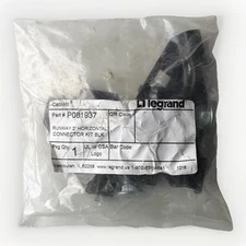 Legrand Cablofil | P081937 | Runway 2" Horizontal Connector Kit, Black New