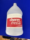 1987 Vintage Cherry Coca-Cola One Gallon Liquid Soda Syrup Plastic Bottle w/cap