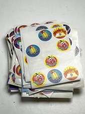 1980s 1990s Trend Stinky Stickers Lot Scratch Sniff Matte Original Sheets