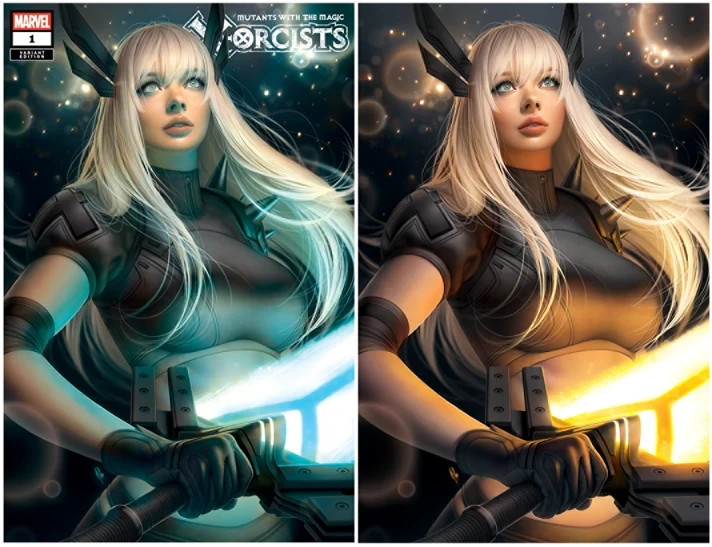 X-Orcists #1 Warren Louw Exclusive Magik Variant SET Ltd 777 Presale 11/18 RARE