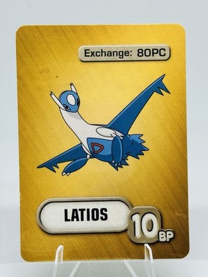 2005 Pokemon Master Trainer Board Game Pokemon Cards Rare Pokemon Latios 