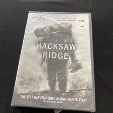 New Sealed Hacksaw Ridge DVD Andrew Garfield NEW Free Shipping