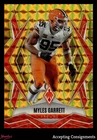 2025 Panini Phoenix Football Gold Pyramids Myles Garrett #73