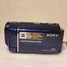 Sony DCR-SX30 Touchscreen Blau 60 Optical Zoom Handheld Handycam Getestet  