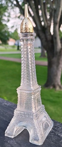 Vtg 1970s Avon Eiffel Tower Perfume Figural Bottle Empty