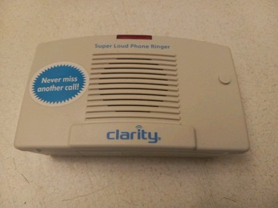 Clarity Super Phone Ringer SR200 - New unit unused - No power supply included