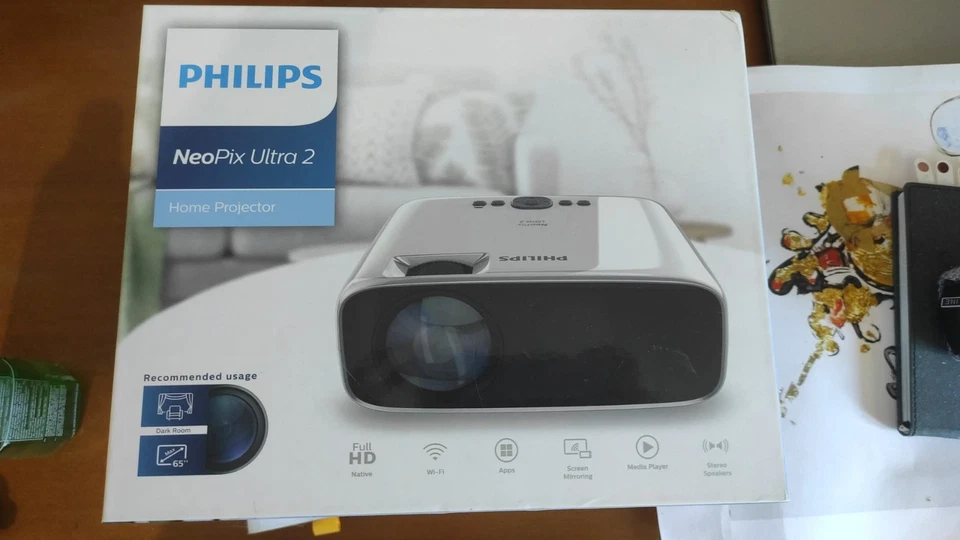 Proiettore Philips NeoPix Ultra 2TV LED Home Proiettore - Immagine 2 di 4