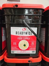 Readywise Emergency Food Supply, 132 Servings, 25 Year Shelf Life, 12 Pounds