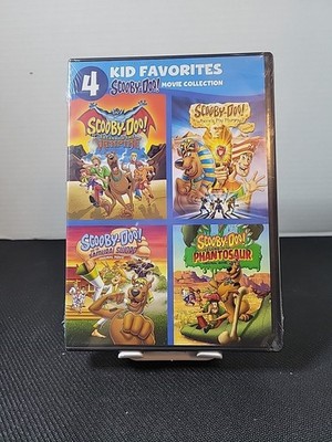 4 Kids Favorites Scooby-Doo! Movie Collection (DVD 2011) Vampire Mummy Samurai