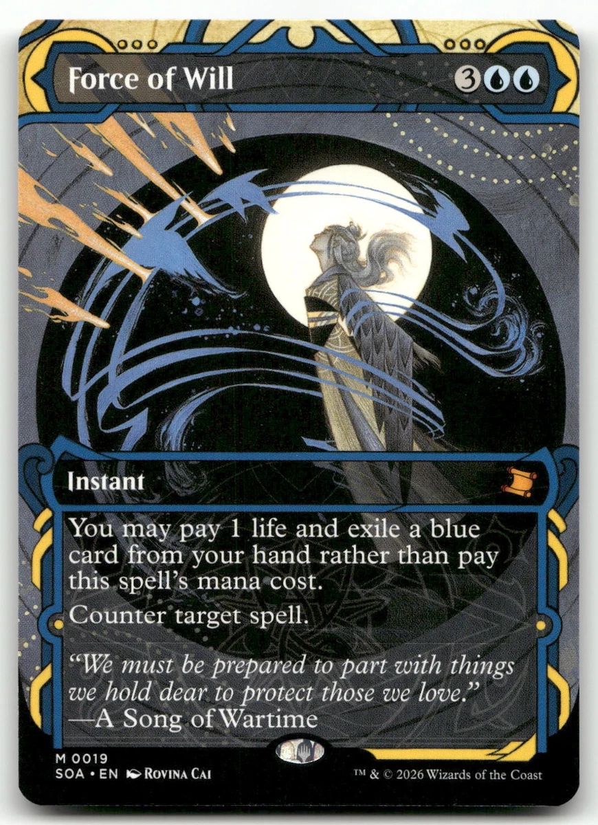 Force of Will Force of Will TCG Individual Trading Card Games for