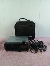 Optoma projector EP716 VGA s-video and RCA connections with carry case