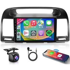 8 CORE 4G 64G Car Radio Stereo for Toyota Camry 2000-2006 with Wireless CarPl...