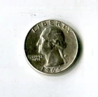 1964-D Washington Quarter 90% Silver | Uncertified Circulated