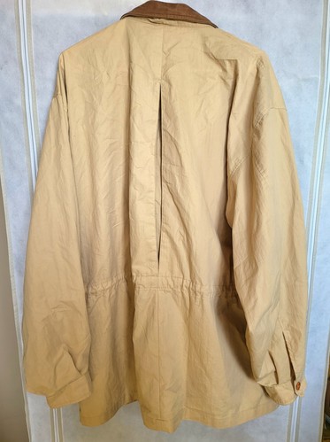 Chaqueta de Campo Eddie Bauer Granero De Colección Cuello de Cuero De Colección Para Hombre Talla L - Imagen 2 de 3