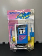 Soundesign 80’s Walkman Portable AM/FM Cassette Player 4323 HWT Color Tunes