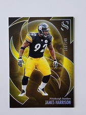 2025 Panini Silhouette James Harrison /149  Refractor Steelers