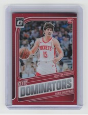 2024-25 Donruss Optic #5 Reed Sheppard Elite Dominators Red #/99