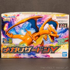 Pokemon Plamo Collection No.38 Mega Charizard Y Bandai Model Kit Japan New
