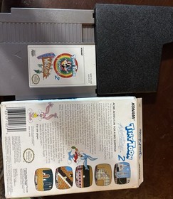 Tiny Toon Adventures 2 Trouble in Wackyland NES Game Cartridge w/ Box - Tested