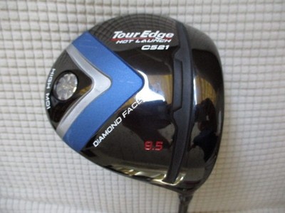 TOUR EDGE HOT LAUNCH C521 9.5* DRIVER  STIFF FLEX RH W/HEADCOVER