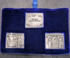 1976 Canadian Olympic 99.9% Fine Silver Stamp Set of 3 - 1.5 ozt
