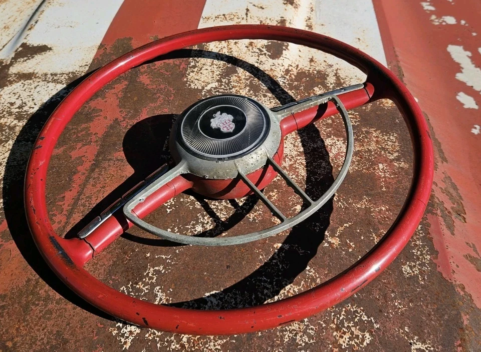 Volante rojo Packard 1948-1954 1950 Clipper Custom Deluxe Eight 1952 8 Foto 4 de 4