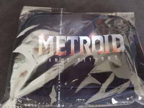 METROID : SAMUS RETURNS - PREORDER BONUS 3DS - SOFT FABRIC CASE  / POUCH