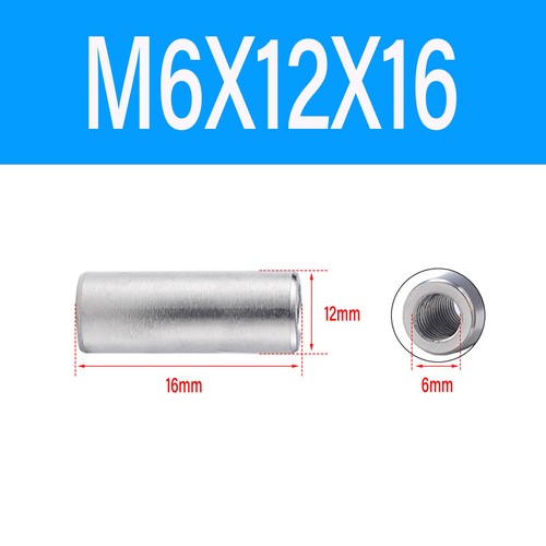 A2 304 Edelstahl Verbindungsmuffe Rund Langmutter Gewindemuffe M3 M4 M5 M6 ~ M20 - Bild 42 von 84