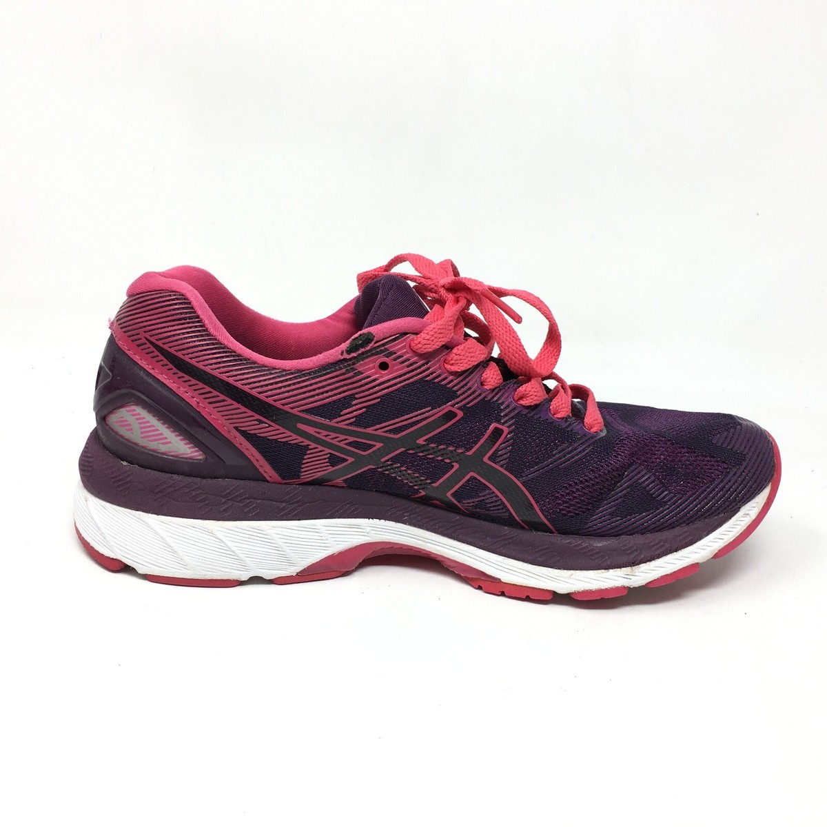 Asics Gel Nimbus 19 Damen Laufschuhe Turnschuhe GroBe 6 5 US 37 5 EU lila
