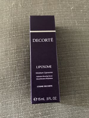 DECORTE ~ LIPOSOME ~ Moisture Hydration Boosting Serum ~ 15ml / 0.50oz ~ NIB