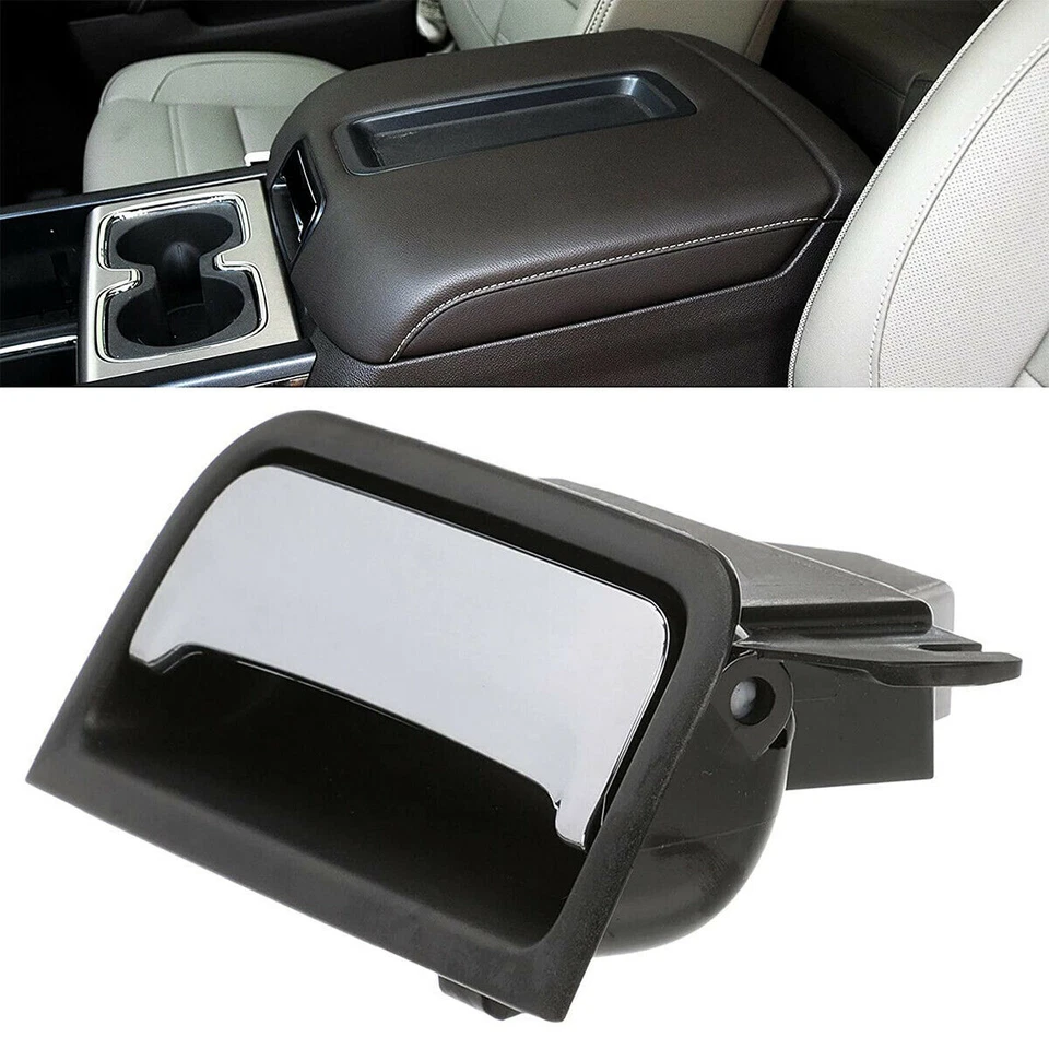 Se adapta a Chevy Suburban Tahoe 2015-2020 consola central reposabrazos mango de cierre 22861304 Foto 3 de 4