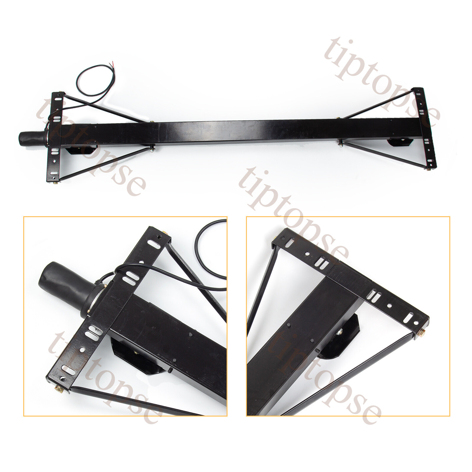 OE 298707 Black Rear Trailer Stabilizer Jack Stand Stabilizer Jack Kit Universal