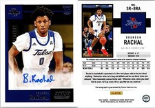 2021-22 CHRONICLES DRAFT SCORE BRANDON RACHAL ROOKIE AUTO #018/199 TULSA 4314