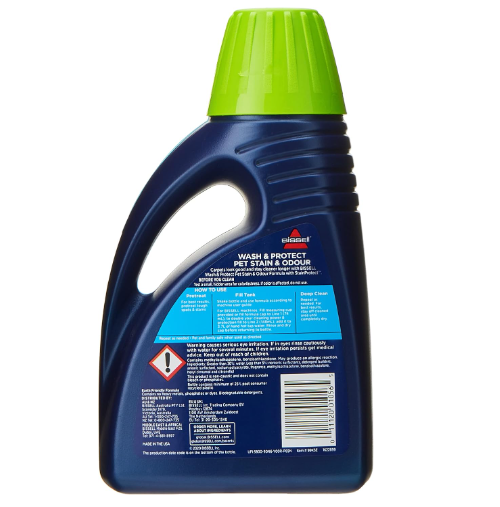 Bissell 2x Concentrated Formula, Pet Stain And Odour 750ml (1 Bottle