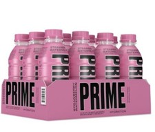 Paquete de 12 sandías Prime Hydration fresa KSI x Logan Paul *internacional*