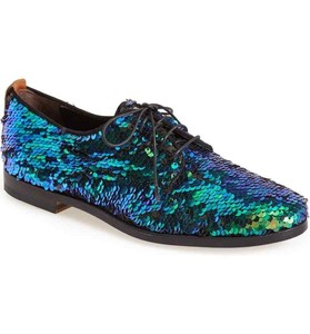 sparkly oxfords