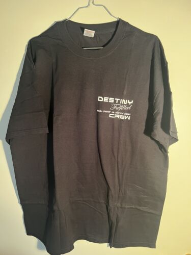 Destiny’s Child t-shirt local crew shirt XL Top Zustand schwarz sehr selten - Afbeelding 1 van 1