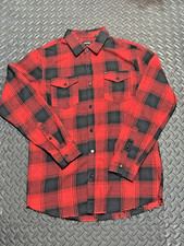 Buffalo David Bitton Men's Red Plaid - Small