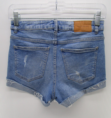 zara trafaluc denimwear shorts