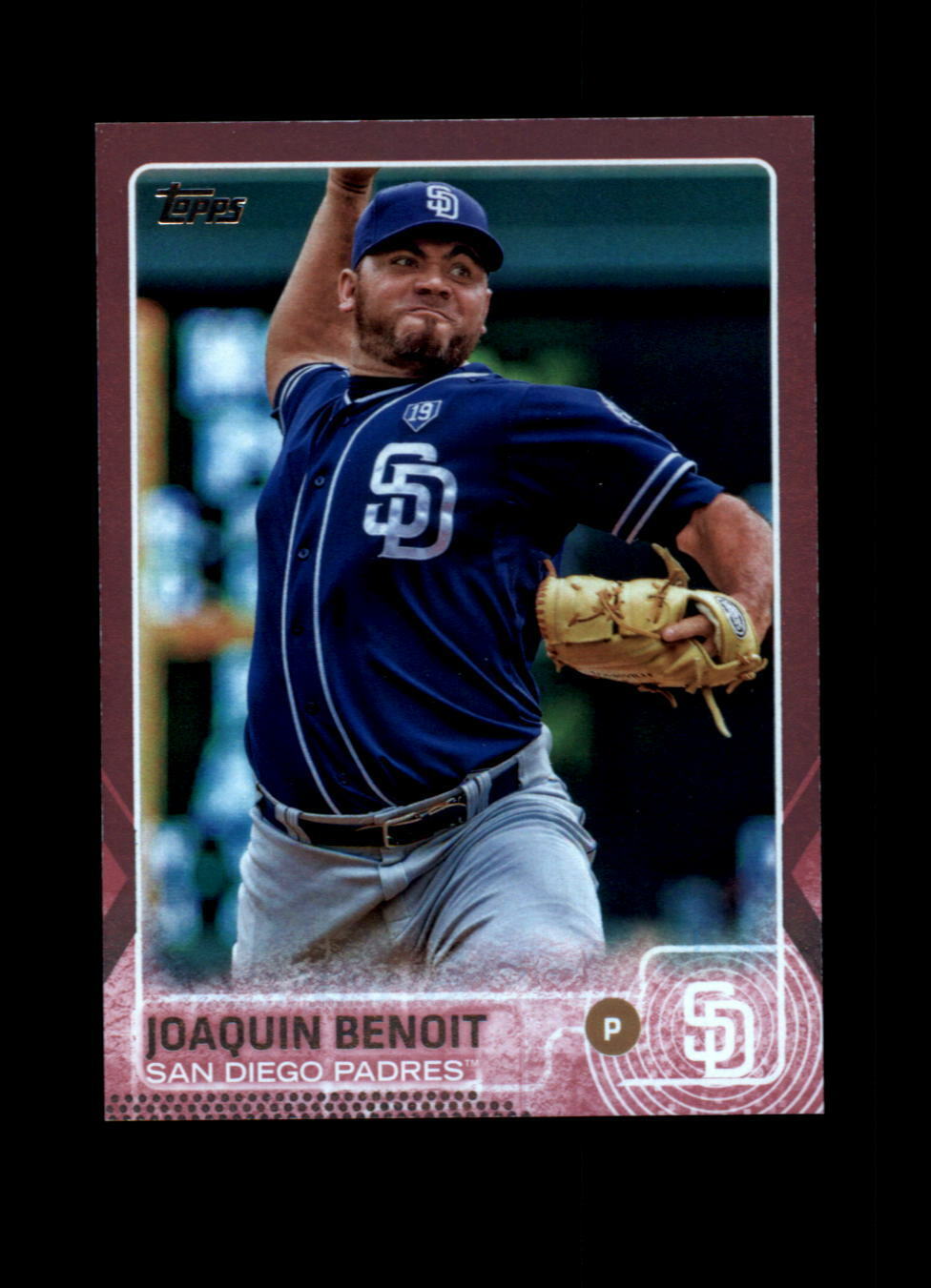 2015 Topps Pink Joaquin Benoit #482 Padres /50