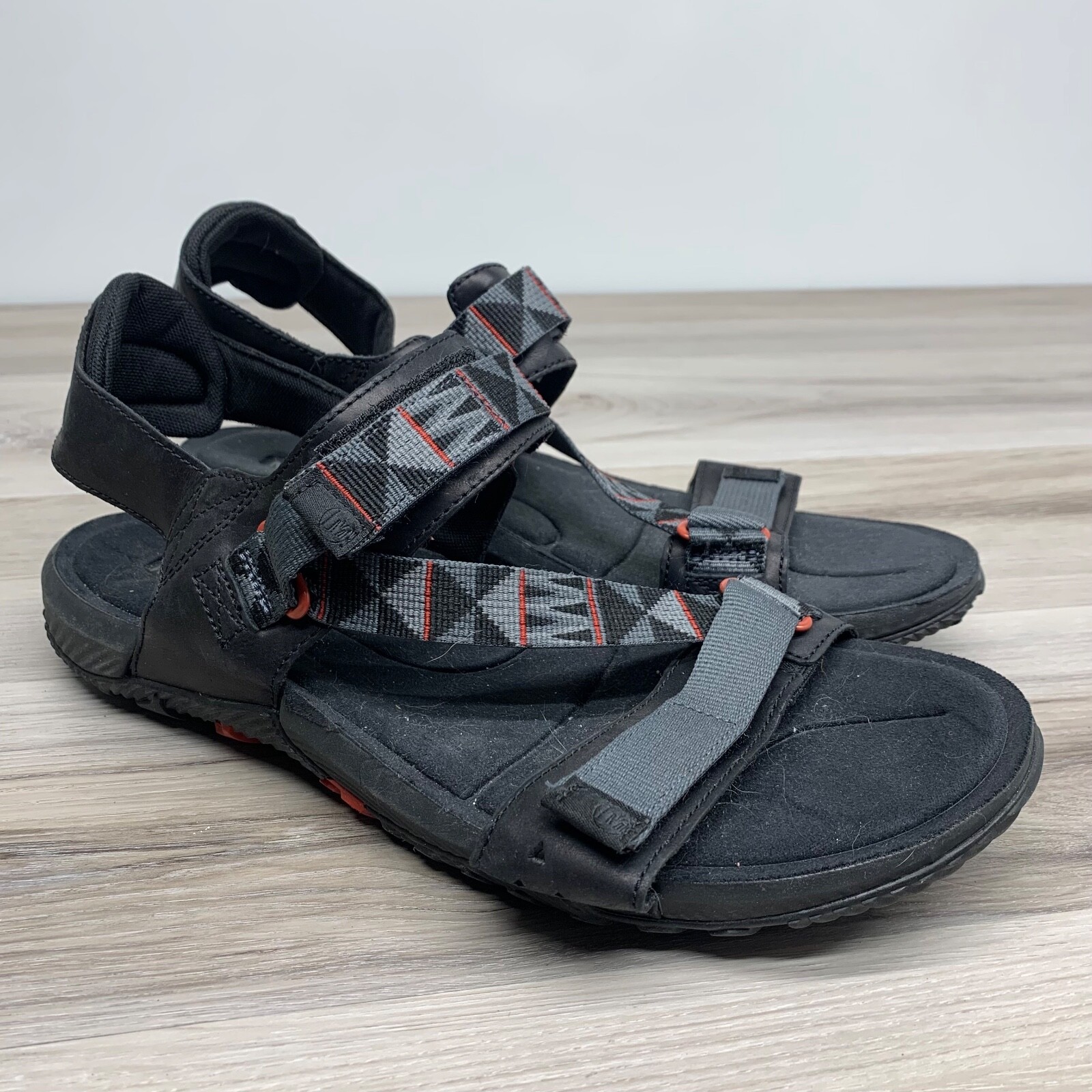 Merrell Uomo Terrant Sandalo Sportivo Convertibile Taglia 12 J62461 Nero con Cinturino