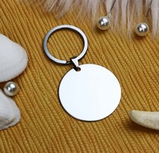Names Photo Keychain Engraving Custom Engrave Product Keyring Father's Day Gift