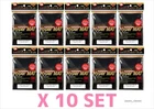 KMC CARD BARRIER HYPER MAT SERIES HYPER MAT BLACK 80 PIECES X 10 SET JAPAN