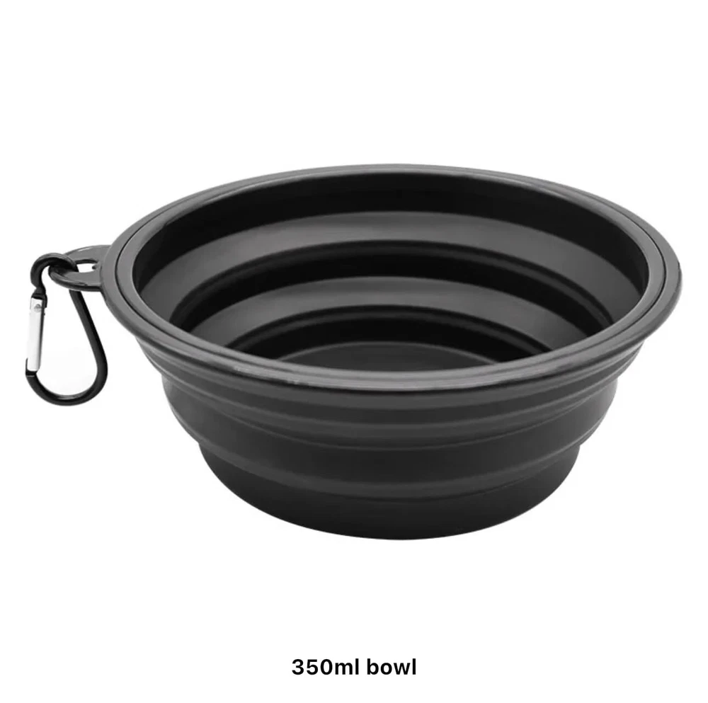 Dog Harness with Leash & Poop Bag Container + 350 ML Bowl, No-Pull Pet Harnes... Dog Harness with Leash & Poop Bag Container + 350 ML Bowl, No-Pull Pet Harnes...