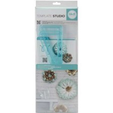 American Crafts We R Memory Keepers Template Studio Flower Template
