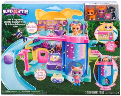 Disney Junior Super Kitties Purr 'N' Play Playset
