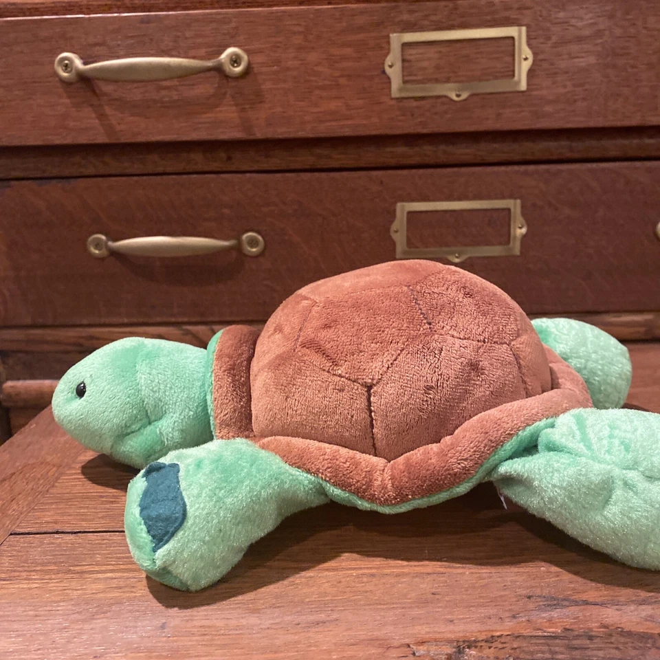 Ganz Webkinz Turtle Plush Green Brown No Code Stuffed Animal Toy - Image 2 of 4
