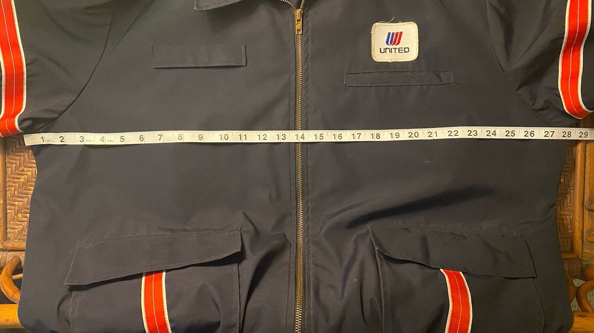 Vintage United Airlines Jacket Unitog Made In USA Workwear