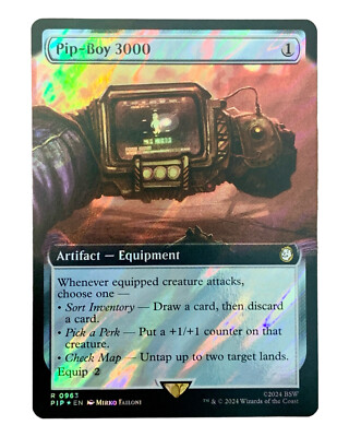 MTG | Pip-Boy 3000 | Fallout | Surge Foil | NM | EN