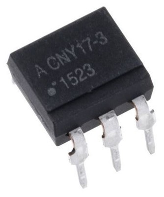 1 x 1 x Broadcom CNY17-3-000E Dc Eingang Transistor Leistung Optokoppler, durch 